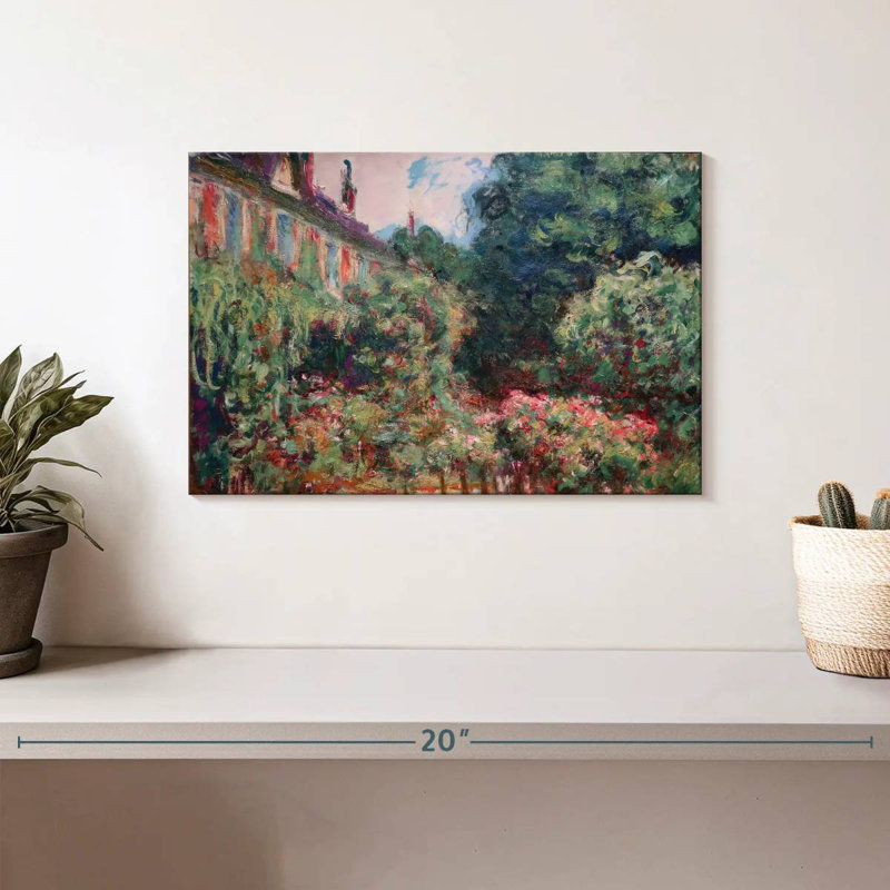 Senne, la maison de l'artiste à Giverny, H 8 po x l 12 po
