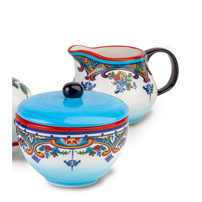 Zanzibar 2 Piece Sugar Bowl & Creamer Set