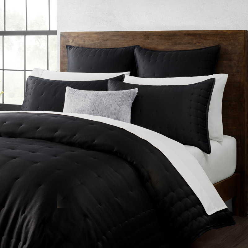 Donna Karan Home Hammered Silk Pillow Sham, King Sham