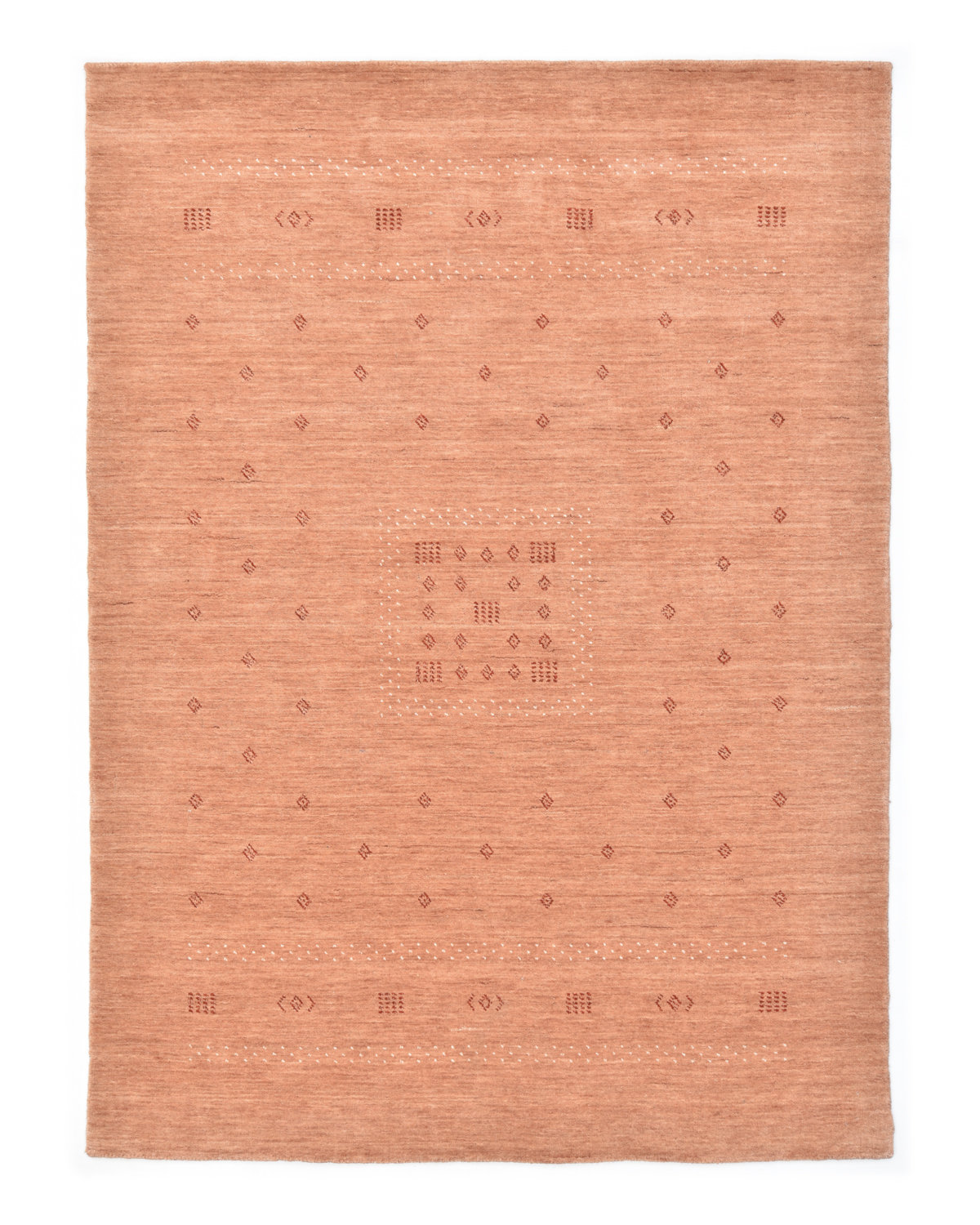 Foundry Select Hand Knotted Peach/Red Rug & Reviews