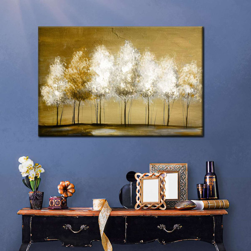 «Nature Abstract Tree», reproduction sur toile, H 20 po x l 30 po x P 1,25 po