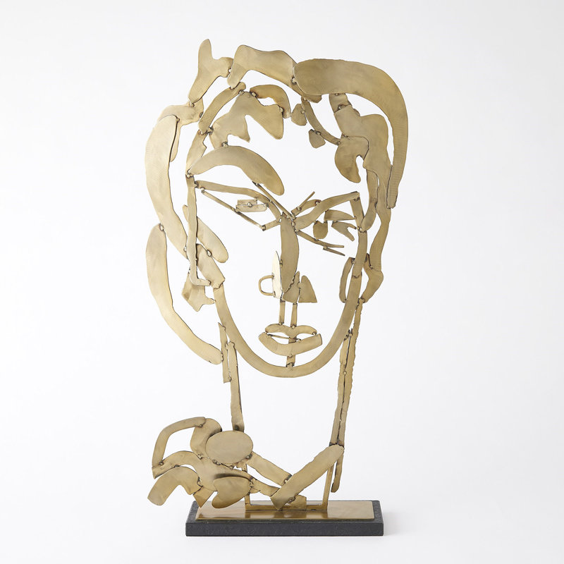 Sculpture héros - laiton