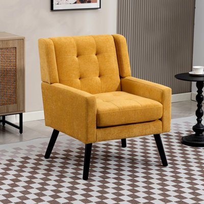 Fauteuil d'appoint 26,77 po Mid-Century Modern