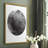 Graphite Moon I Framed Print - Solid Wood-1506409486