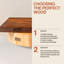 BoosBlock® John Boos Square 1.5" Edge Grain Maple Cutting Board-501072