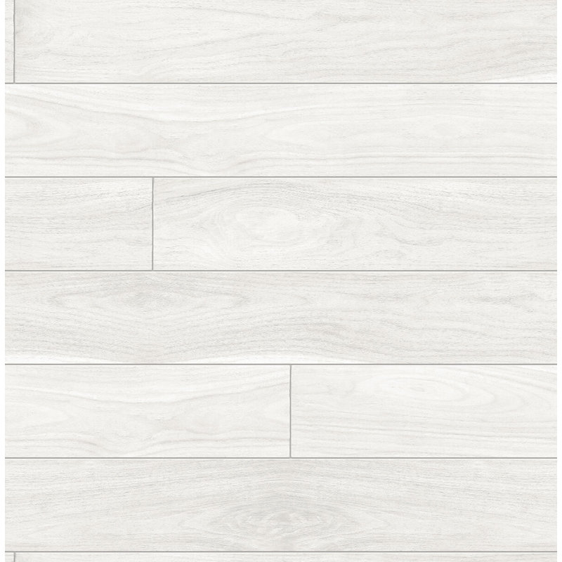 Rouleau de papier peint adhésif L 18 pi x l 20,5 po Bentleigh, Blanc cassé