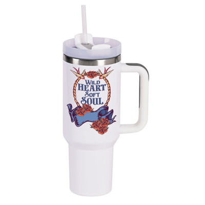 Tumbler Wild Heart Soft Soul 40 Oz