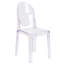 Deux chaises d'appoint empilables en acrylique Casper-115314288