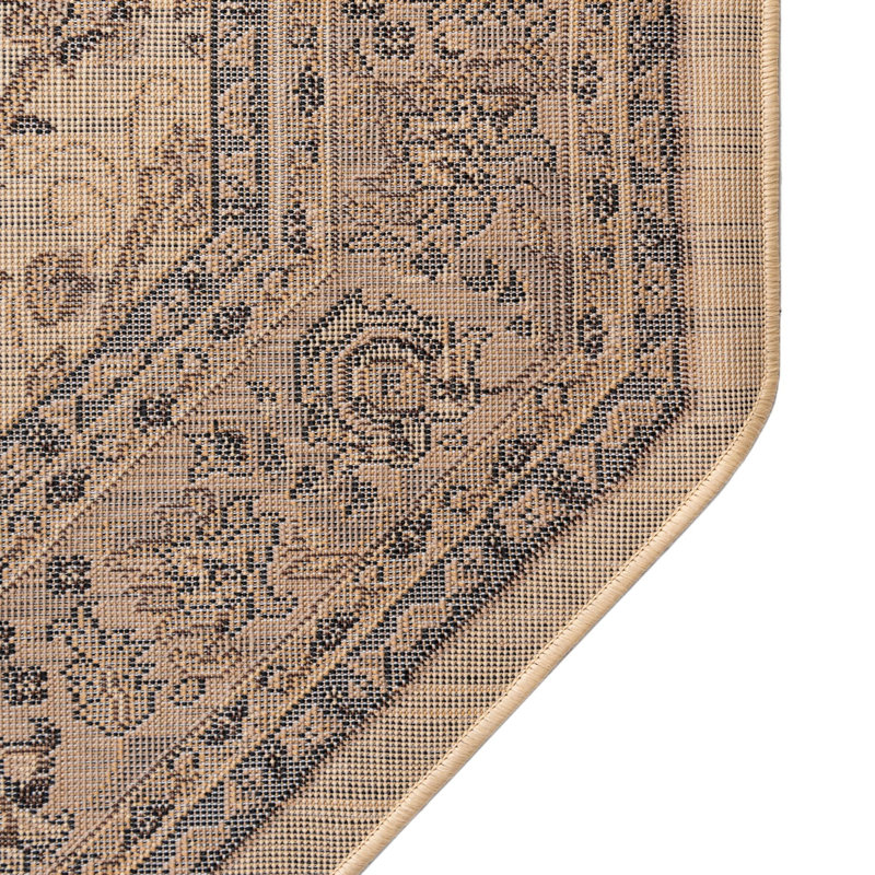 Bhatari Indoor Rug, Octagon 5'3" x 5'3", Ivory