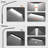 Lavaughn 58'' LED Task Floor Lamp