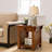 Mission Solid Wood End Table in Medium Oak