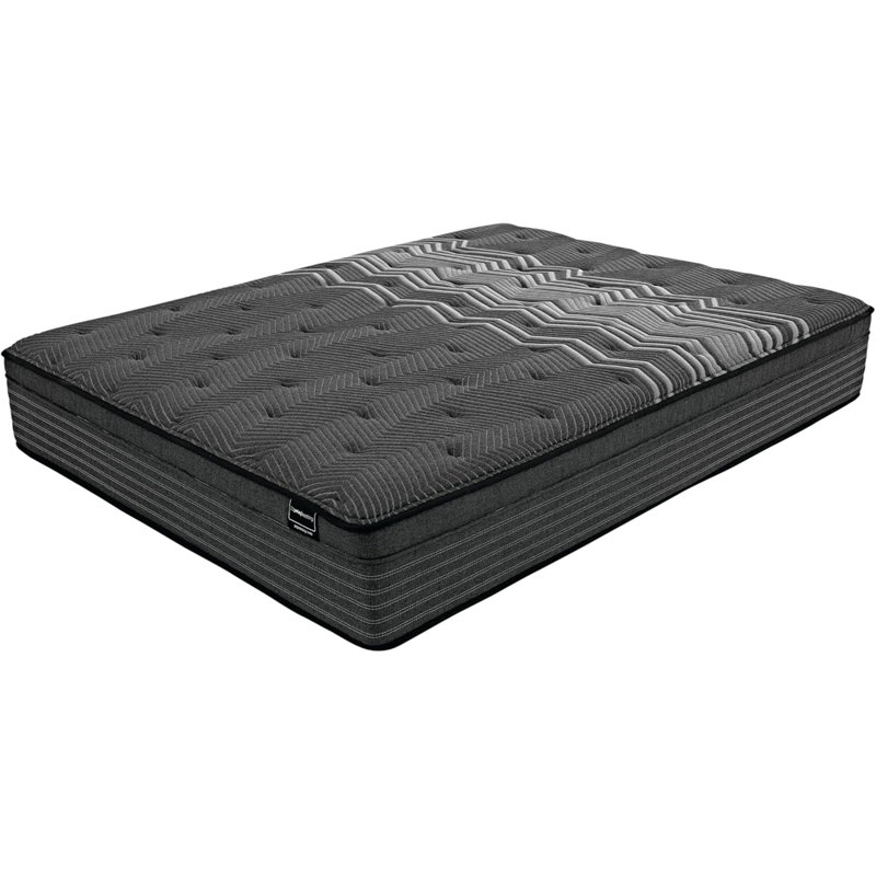 Grand matelas hybride Harmony Pro de 12 po avec ressorts ensachés et mousse à mémoire de forme, support à fermeté moyenne, isolation des mouvements, conception de refroidissement respirant pour un sommeil profond