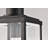 Luca - Hanging Pendant - Sand Black Finish - Clear Beveled Glass