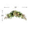Magnolia And Hydrangea Holiday Swag Garland