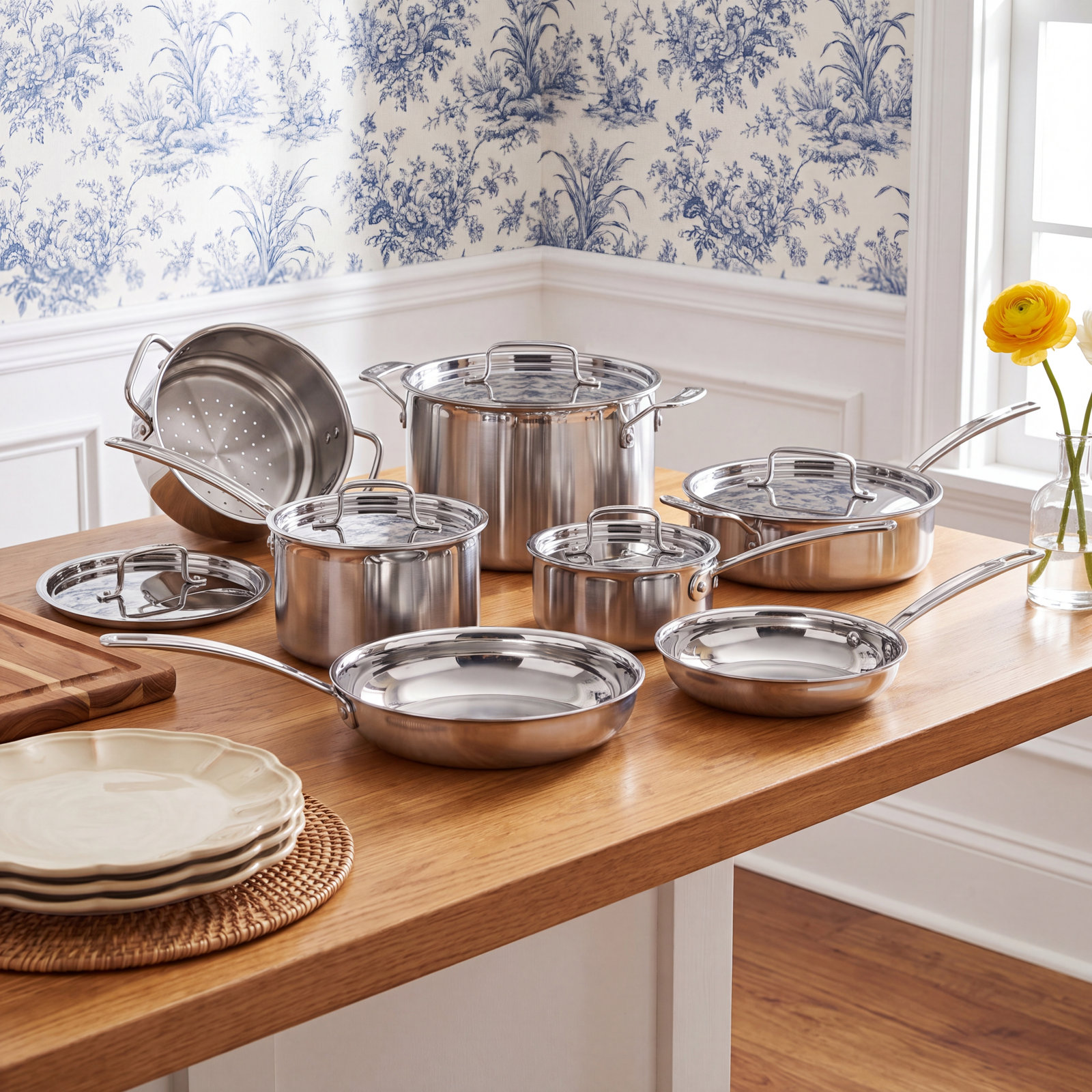Cuisinart MultiClad Pro 12-Piece Cookware Set