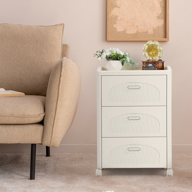 Pedrero 12'' Wide 3 - Drawer Storage Cabinet