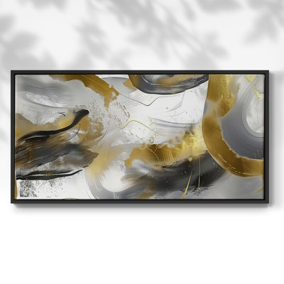 Abstract Series-DCCCXXXIII- Framed Gallery Wrapped Canvas -Ready to Hang