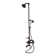 P1049 Exposed Thermostatic Shower System 36" Wall Mounted with Hand shower and Lever/Cross Handles