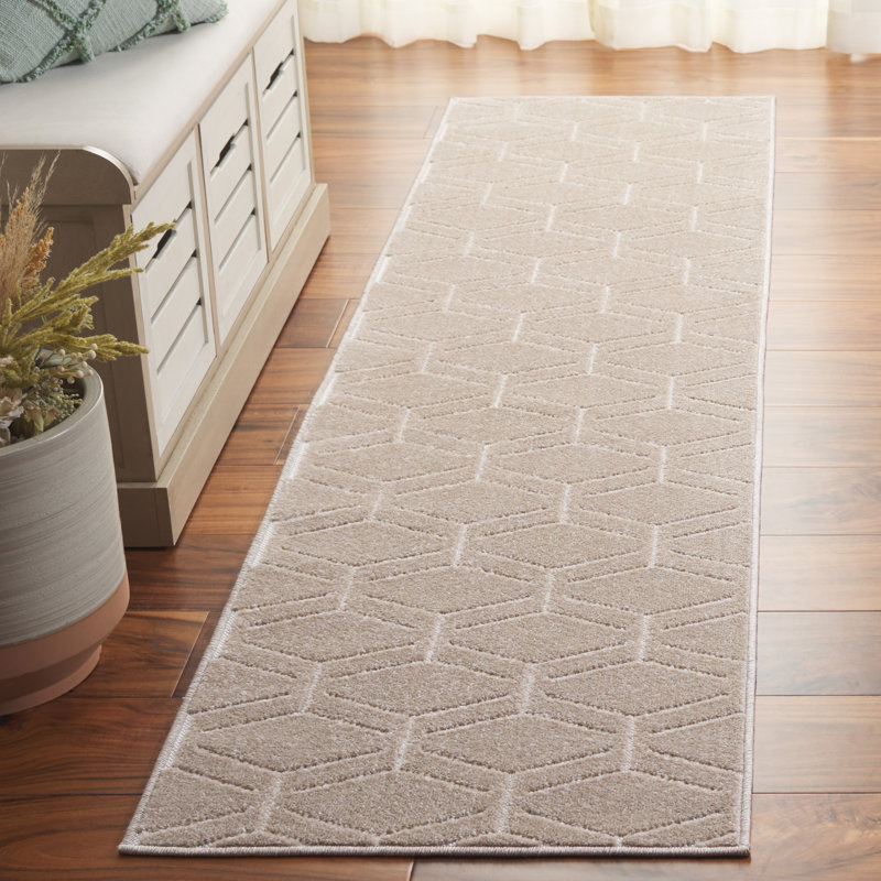 Mehinder Performance Geometric Rug, Runner 2' x 8'