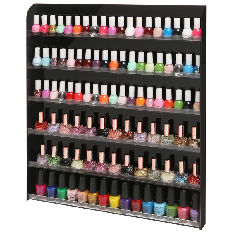 Acrylic 6 Compartments Makeup Organiser