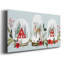 Collection Snow Globe Village, toile tendue avec châssis de qualité supérieure - prête à être accrochée-690020942