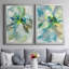 Peut-être Petunias I - ensemble de 2 reproductions d'art sur toile-129725534-129725522