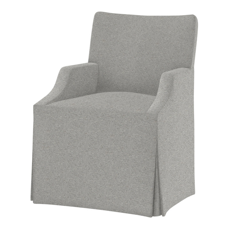 Fauteuil Lia, Porcelaine mérinos (tissu performance) 1360-96