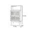 Vitrine simple