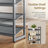 32-40 Pair Stackable Shoe Rack, with Adjustable Flat or Angled Shelves-833107154