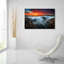 Art mural en verre Ebern Designs «Day Break» par Rick Berk-212780793