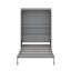 Lit escamotable double avec tablettes-1087718334