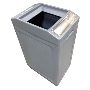 Sidekick Open Top Waste Container with Ashtray