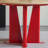 Solid wood dining table with red legs-592853151