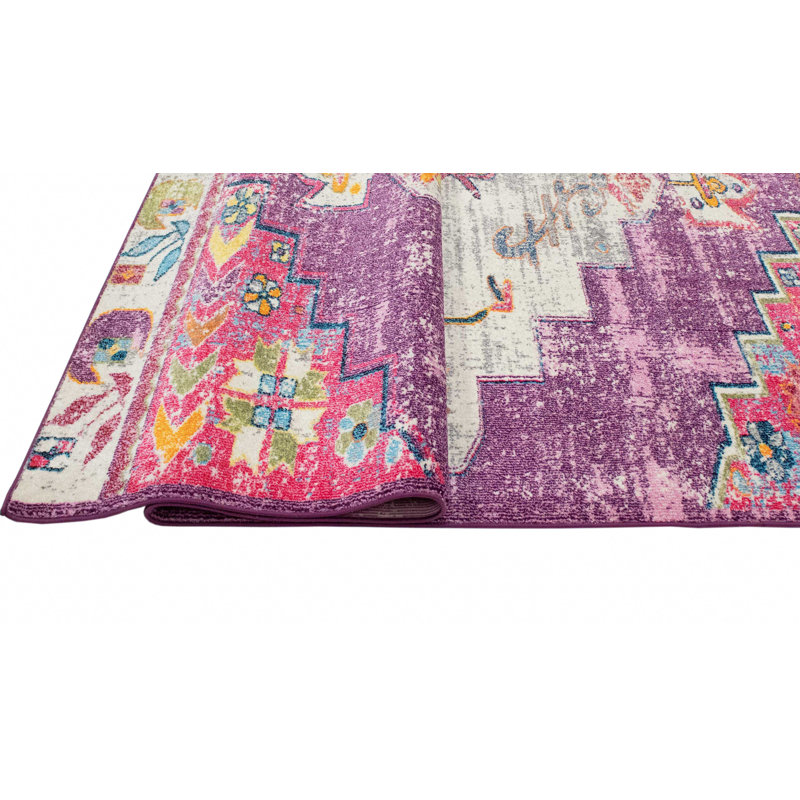 Larrick Oriental Indoor Rug, Rectangle 5'3" x 8'