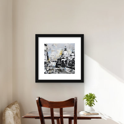 Basilica of Santa Maria Della Salute - Framed Matted Print