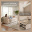 Lit de jour simple en velours avec couchette escamotable Cocoon-1722125177