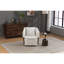 Fauteuil d'appoint pivotant avec rangement Mid-Century-2137322084