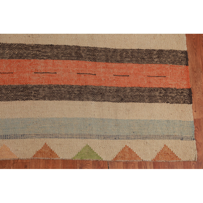 Tapis kilim à tissage plat tissé à plat 8 x 10