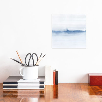 Watercolour Landscape V by Nouveau Prints - Wrapped Canvas Print