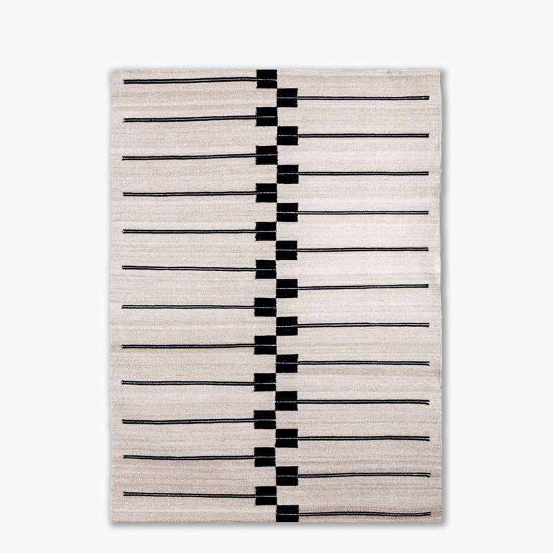Spine Rpet Rug / 200 X 300Cm, Beige, Rectangle 6'7" x 9'10"