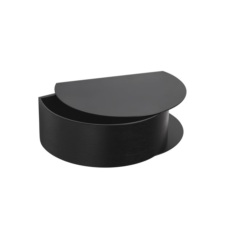 Wallie Wall Drawer, Black