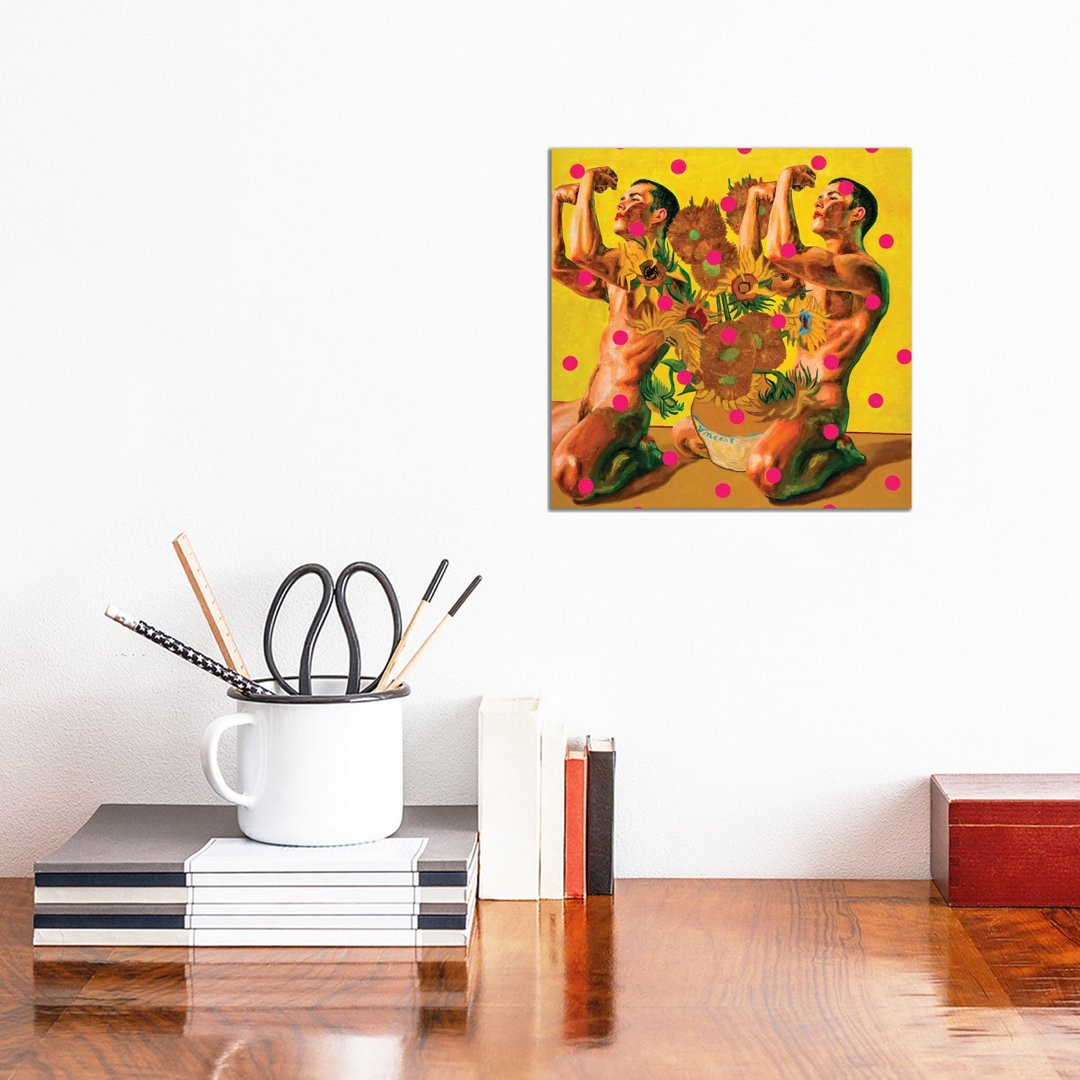 Sunflowers by Oleksandr Balbyshev - Wrapped Canvas Gallery-Wrapped Canvas Giclée