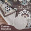 Tapis d'intérieur 100% floral Flara-119665148