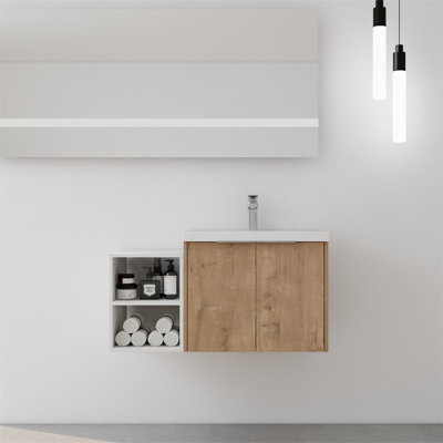 Meuble-lavabo avec lavabo pour la salle de bain