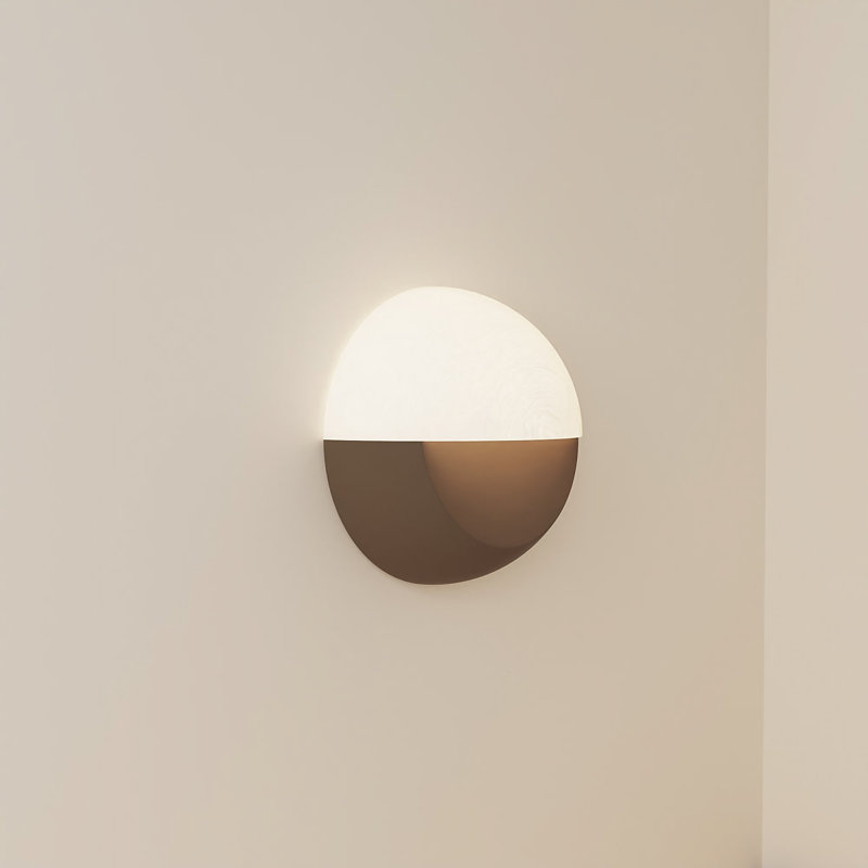 Proton Wall Sconce, Walnut