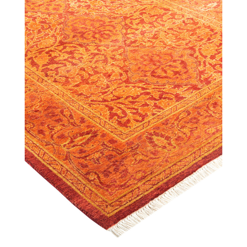 Classic One-of-a-Kind 2'8" X 11'9" Hand Knotted Area Rug