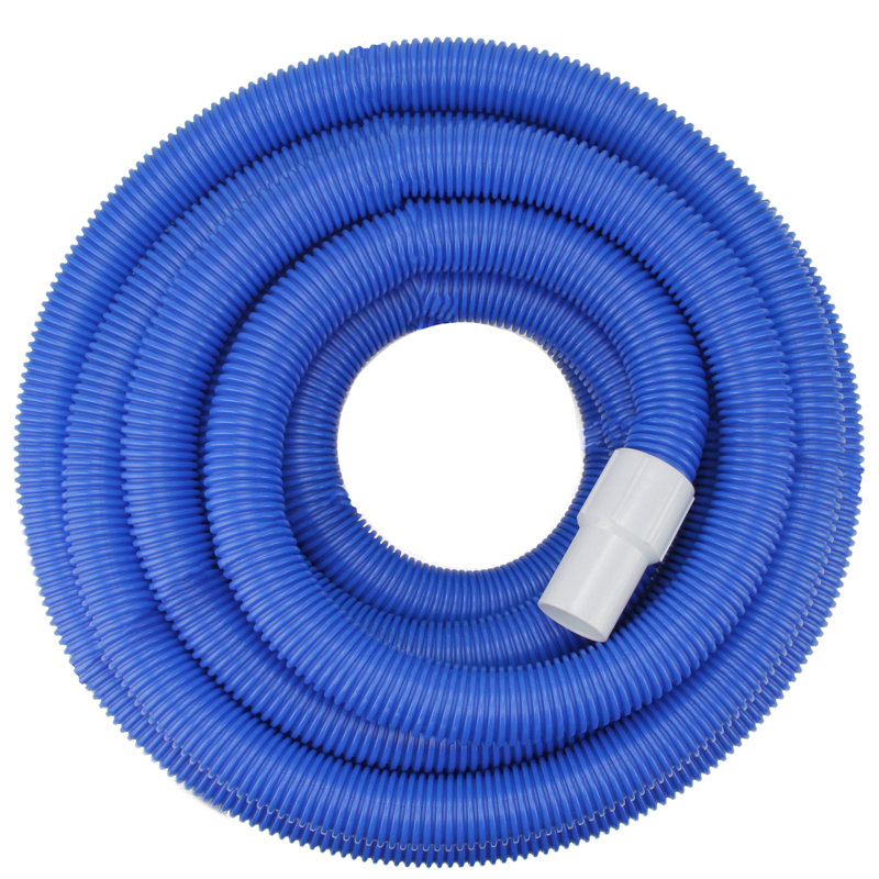 Tuyau d'aspiration de piscine 36 po à enroulement spiralé avec brassard pivotant