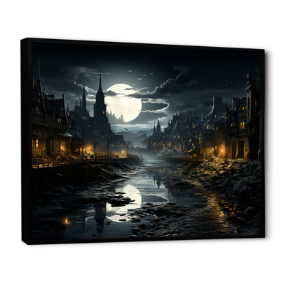 «Moody Night Factory Aesthétique I», reproduction sur toile