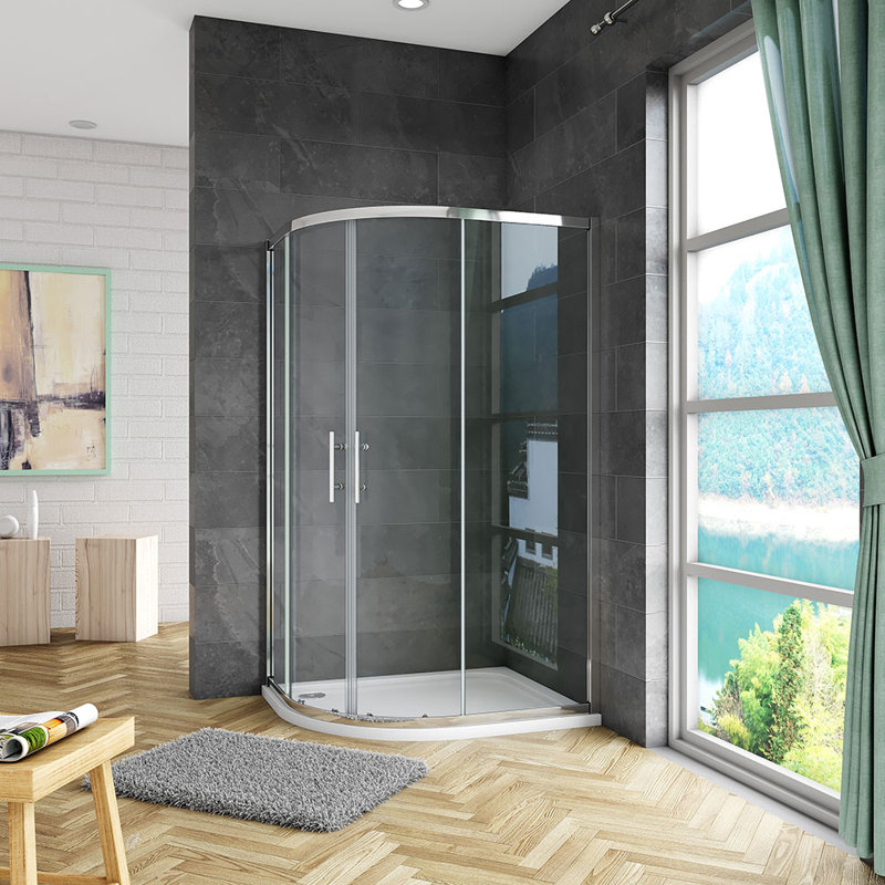 Forestburgh Quadrant Shower Enclosure, Chrome
