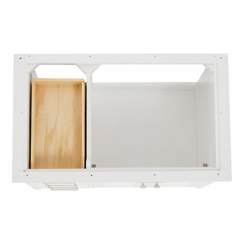 Kensington 37'' W Single Vanity, Right, White